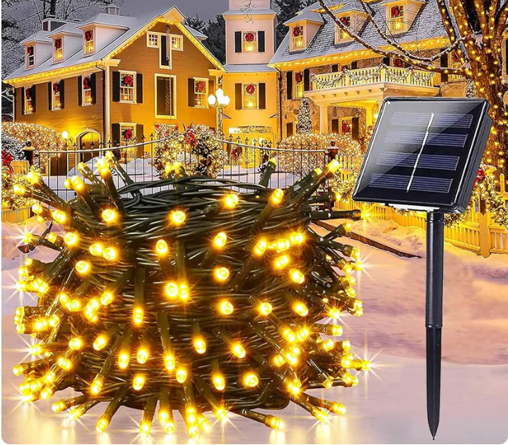 LUCES DE NAVIDAD SOLAR 20MTS